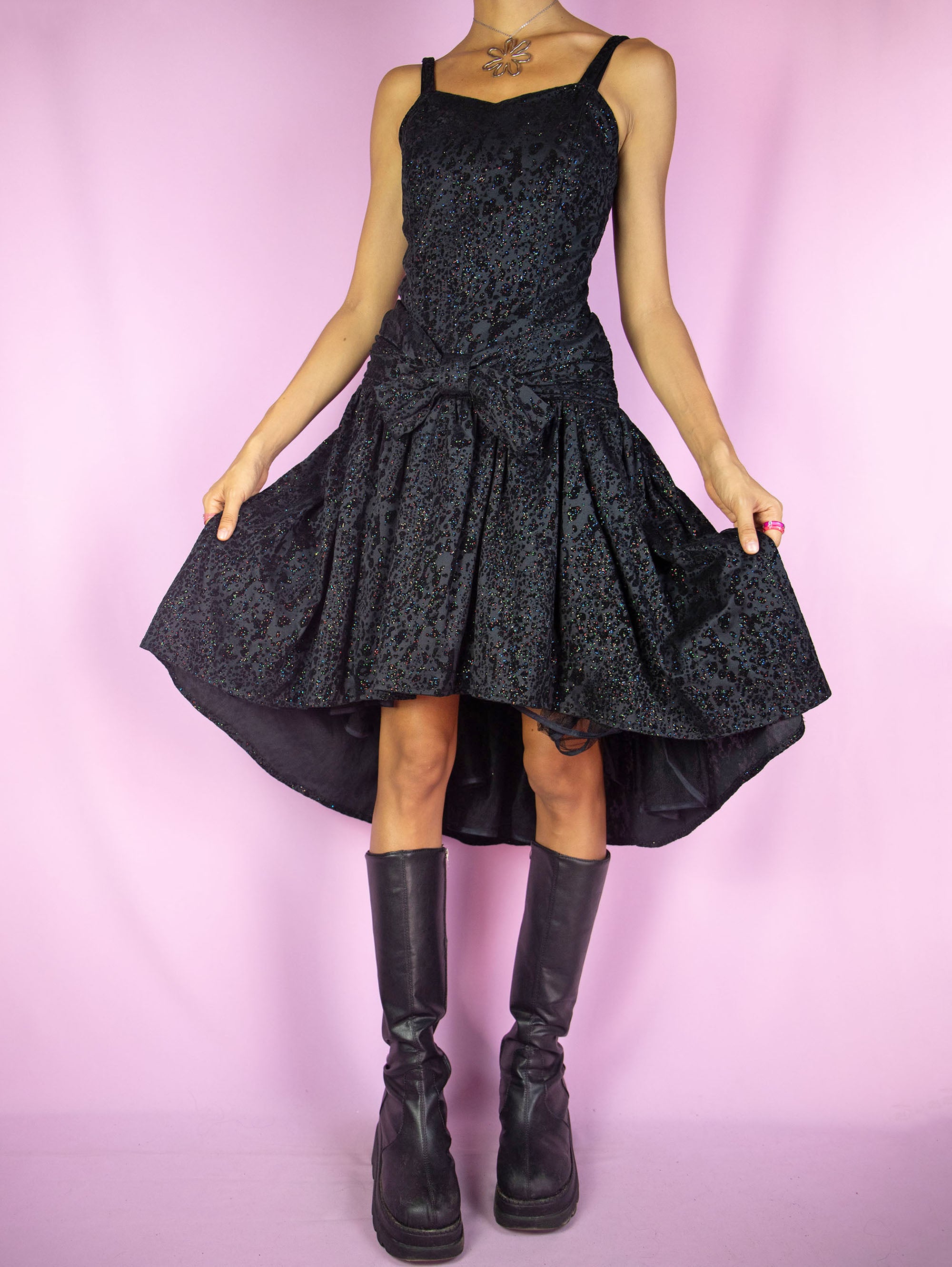 90s black mini outlet dress