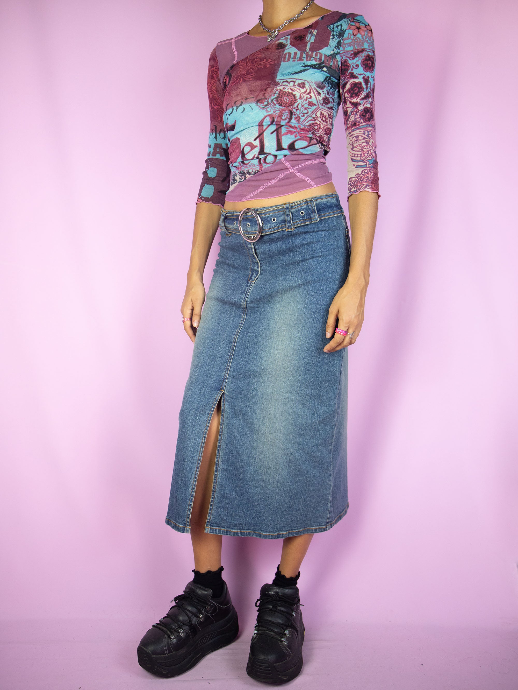 Midi skirt outlet y2k