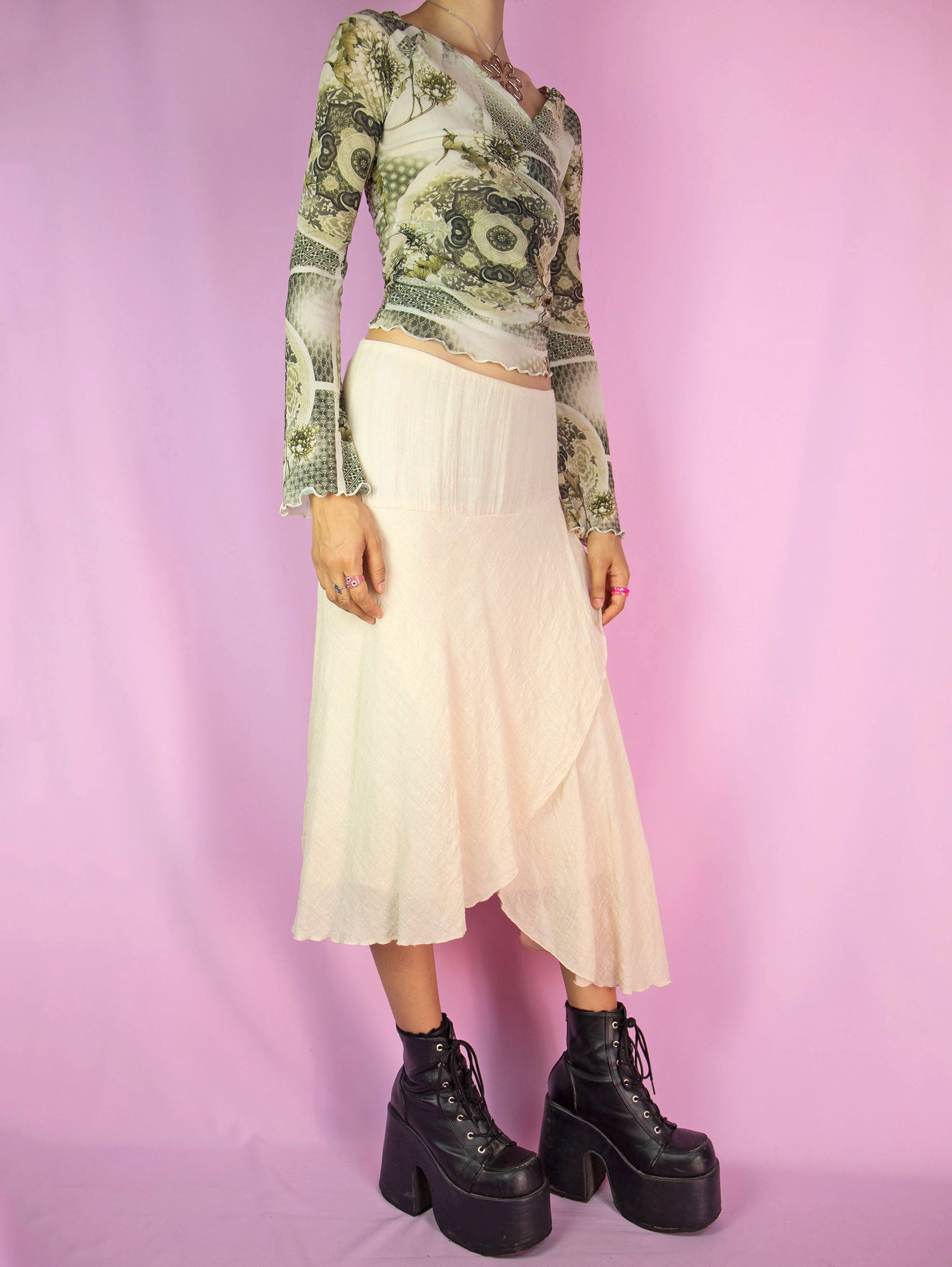 Layered 2025 skirt 90s