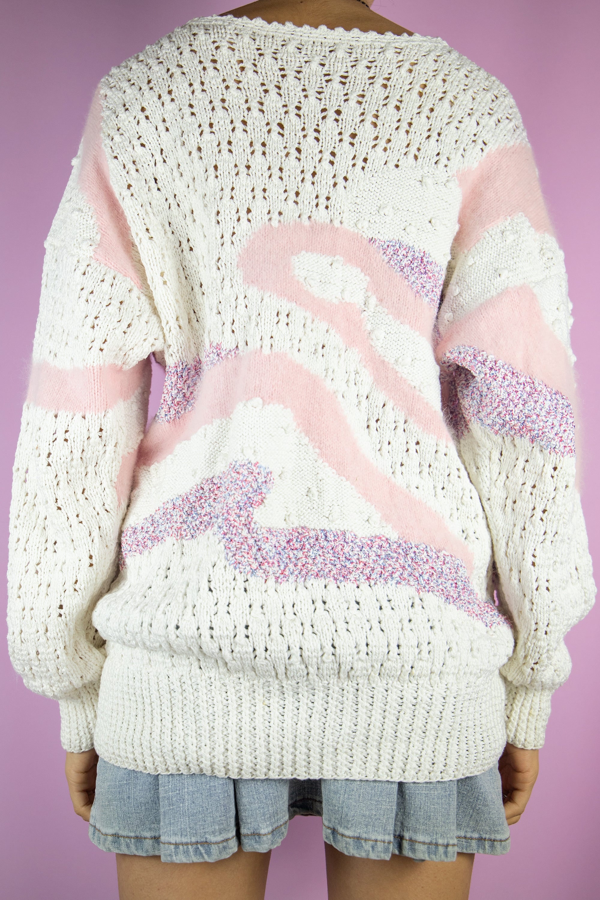 80s 2024 pastel sweater